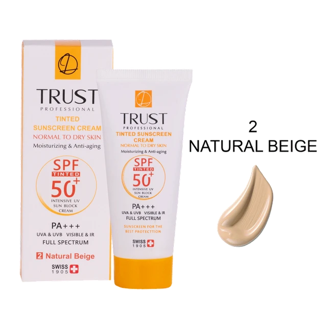 25002-1735024927 کرم ضد آفتاب رنگی و ضد پیری بژ طبیعی (پوست خشک تا نرمال) (2024) - Image 1