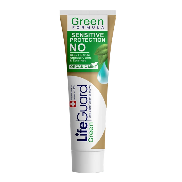25811-1728370495 خمیر دندان محافظ دندان و لثه حساس گرین برند لایف گارد با حجم 100 گرم - Image 1
