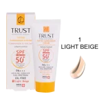 کرم ضد آفتاب رنگی و کنترل چربی بژ روشن (پوست مختلط تا چرب) (2024)