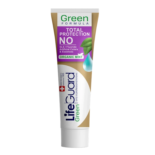 5840-1728370763 خمیر دندان توتال گرین برند لایف گارد با حجم 100 گرم - Image 1